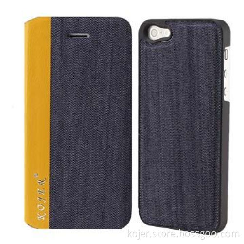 Detachable Mobile Phone Flip Case for iPhone 5